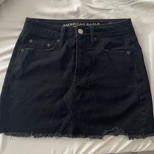 American Eagle Black Mini Skirt